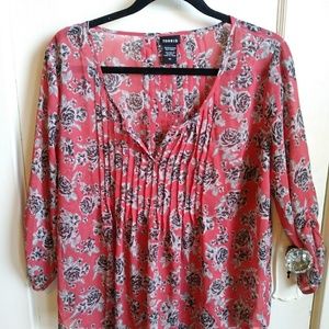Torrid Sheer Blouse